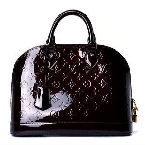 Louis Vuitton Alma PM Amarante Bag